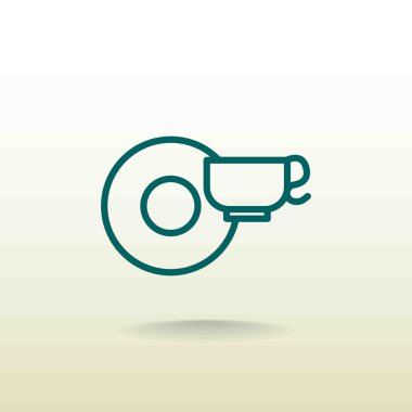 Kahve fincanı işareti simgesi