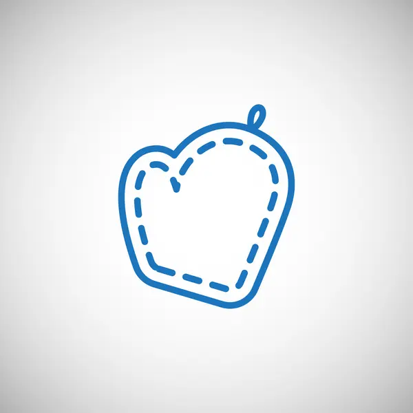 Cocina maceta icono — Vector de stock