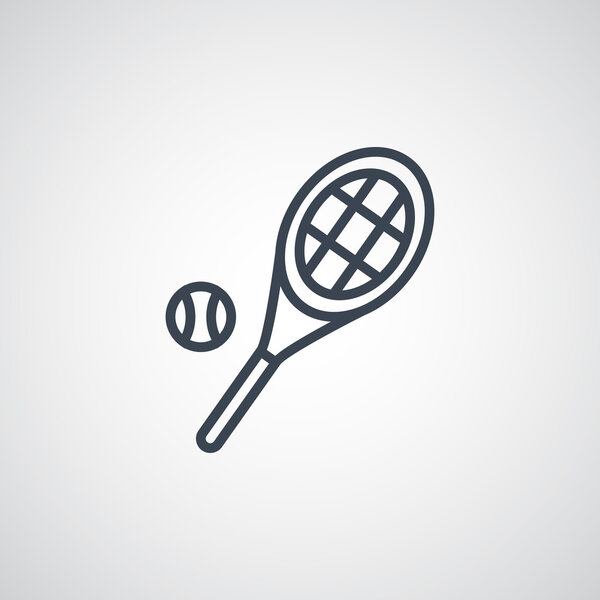 Теннисная ракетка с иконой
