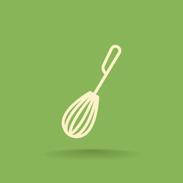 Icône fouet de cuisine — Image vectorielle
