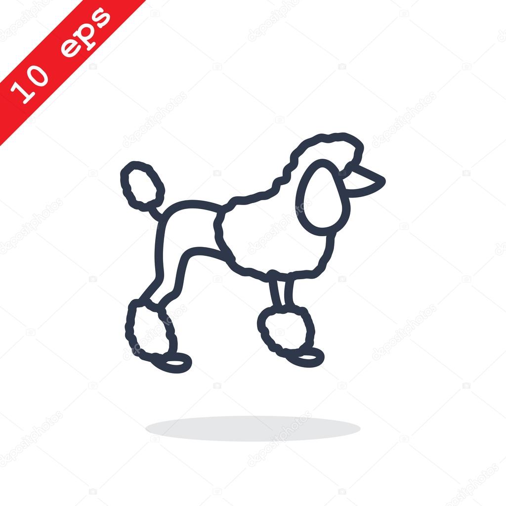 Royal poodle stockvektorer, royaltyfrie Royal poodle illustrasjoner |  DepositPhotos, image size:1024x1024