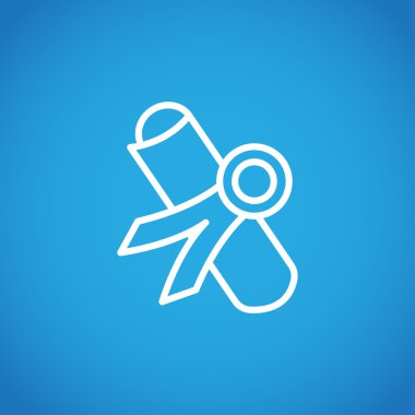 Diploma veya sertifika simge