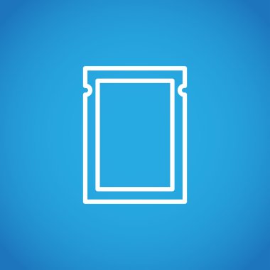 Polietilen yalıtımlı çanta simgesi