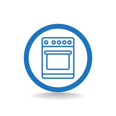 Mutfak sobası simgesi