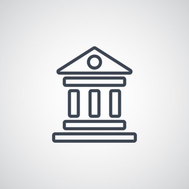 banka binası simgesi