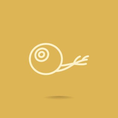 Göz anatomisi simgesini