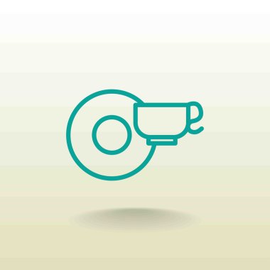 Kahve fincanı işareti simgesi