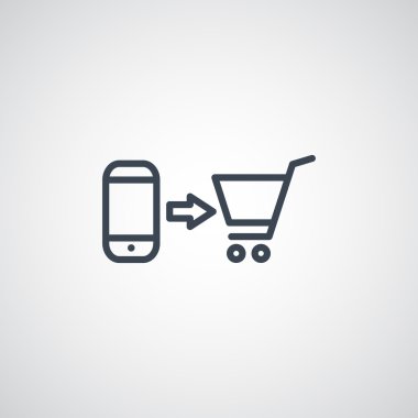 bir cep telefonu simgesi alımı