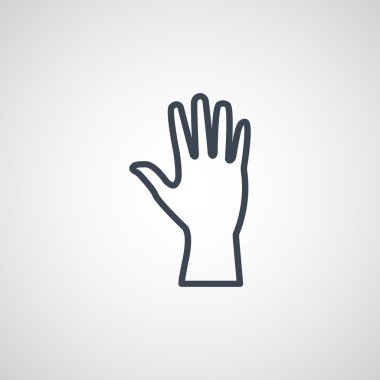 İnsan eli web simgesi