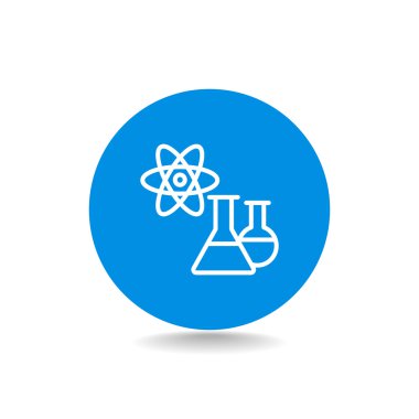 kimyasal laboratuvar simgesi