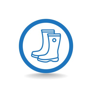 Sakız çizmeler simgesi