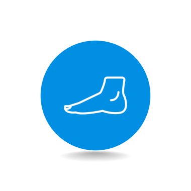 İnsan ayağı simgesi