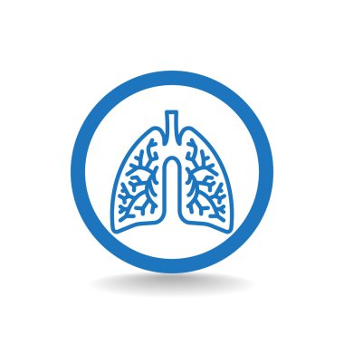 Anatomi akciğerler simgesi