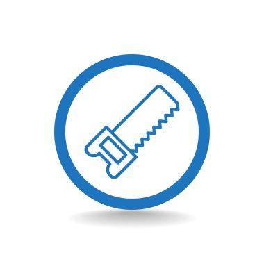 ahşap simgesine demir testeresi