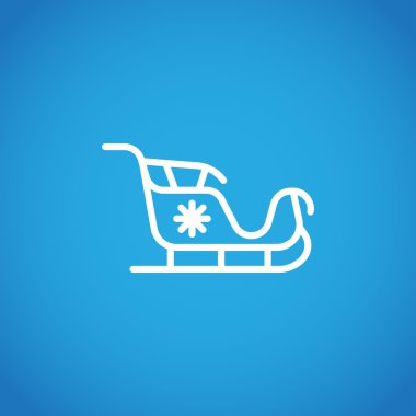 Noel Baba'nın kızağı simgesi