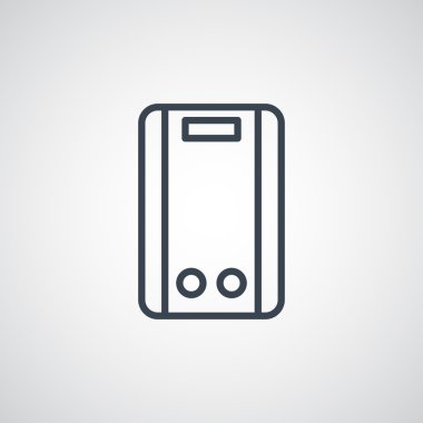 gaz su ısıtıcı simgesi