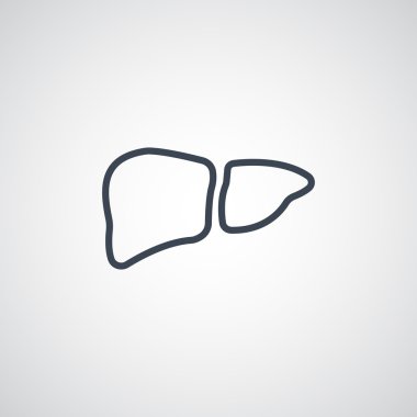 Tıp karaciğer simgesi