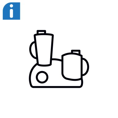 mutfak robotu simgesi