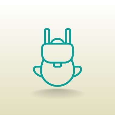 çanta turist web simgesi