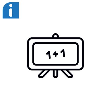 okul karatahta simgesi