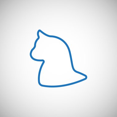 kedi evde beslenen hayvan simgesi