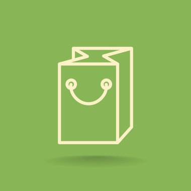 alışveriş çantası simgesi