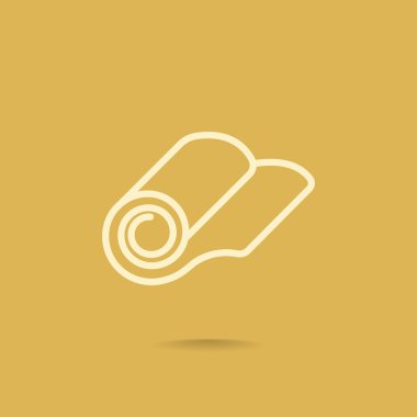 rulo duvar kağıdı simgesinin