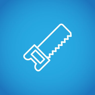 ahşap simgesine demir testeresi