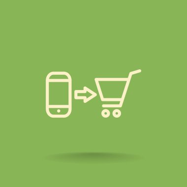 bir cep telefonu simgesi alımı