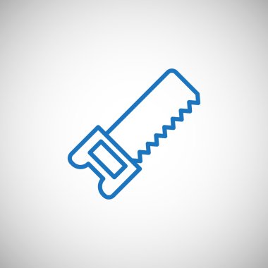 ahşap simgesine demir testeresi