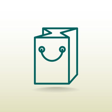 alışveriş çantası simgesi