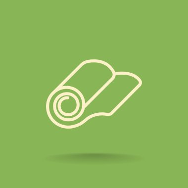 rulo duvar kağıdı simgesinin