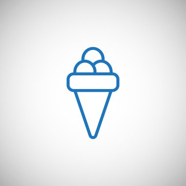 dondurma yemek ikonu