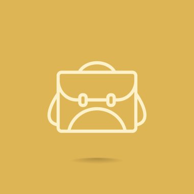 okul çantası simgesi