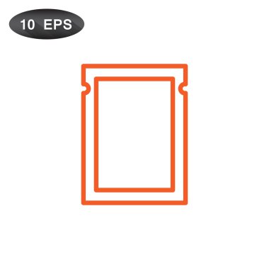 Polietilen yalıtımlı çanta simgesi