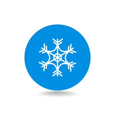 kış kar tanesi simgesi