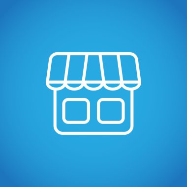 dükkan ya da mağaza simgesi