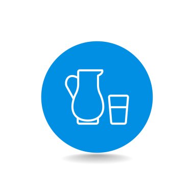 Süt simgesi sürahi