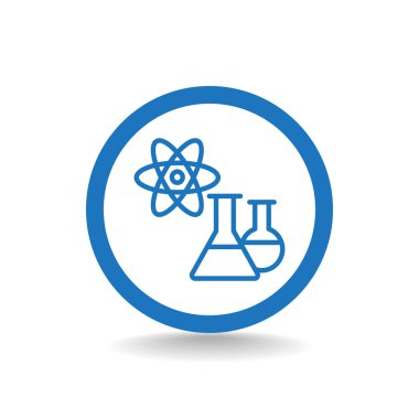 kimyasal laboratuvar simgesi