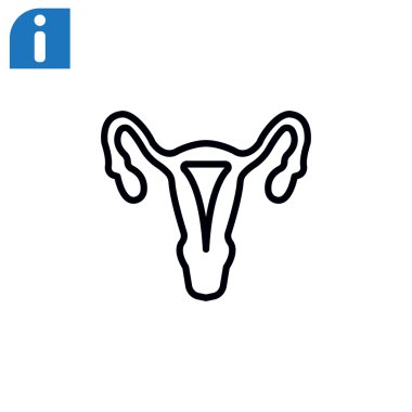 kadın üreme organları simgesi
