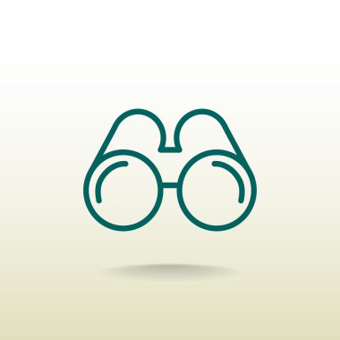 Gözleri dürbün simgesi