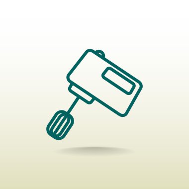 Mutfak karıştırıcı simgesi