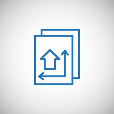 Blueprint - ev planı simgesi