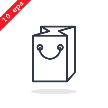 alışveriş çantası simgesi