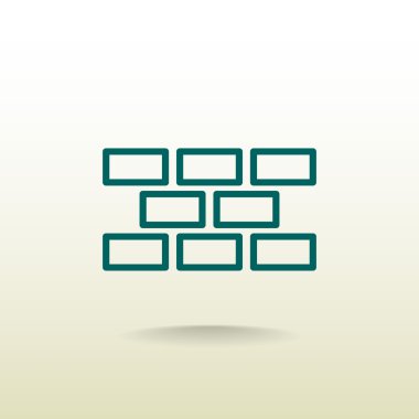 tuğla malzeme simgesi