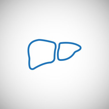 Tıp karaciğer simgesi