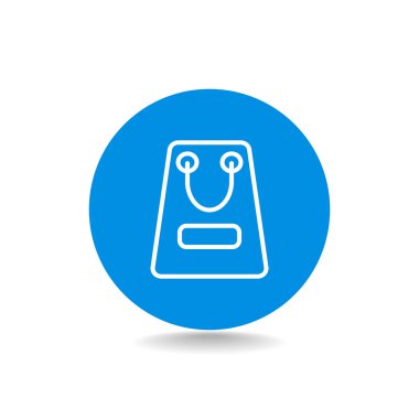 kağıt ambalaj ya da çanta simgesi