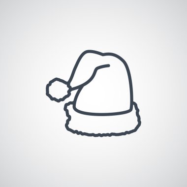 Noel Baba şapka simgesi