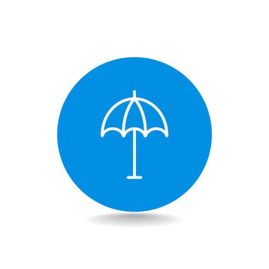 Plaj şemsiye simgesi