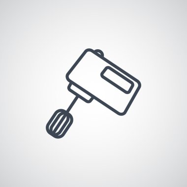 Mutfak karıştırıcı simgesi